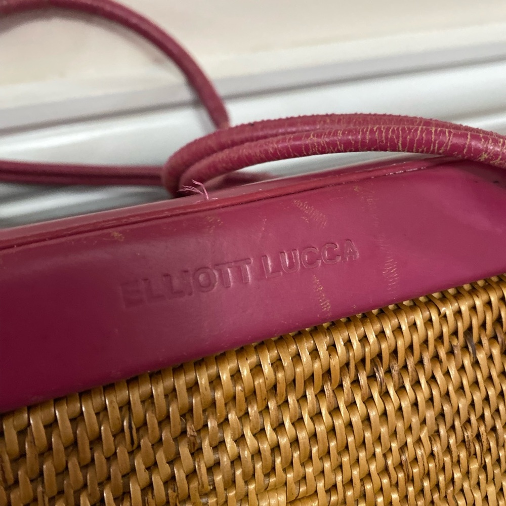 Elliott Lucca Tan Woven Shoulder Bag - Picture 5 of 9